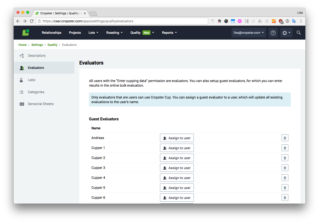 Evaluators are now merged - no more duplicate issues