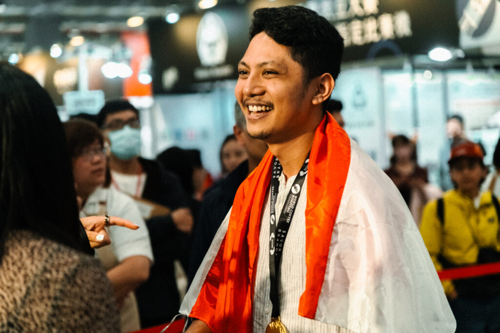 Taufan Mokoginta at World Roasting Championship 2023